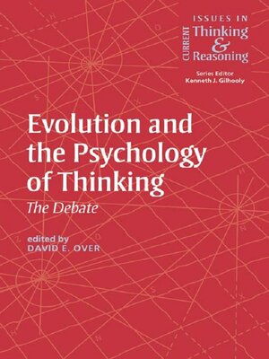 cover image of Evolution and the Psychology of Thinking